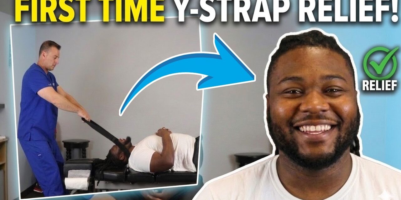 First Time Y-Strap Adjustment! | Instant Neck Pain Relief